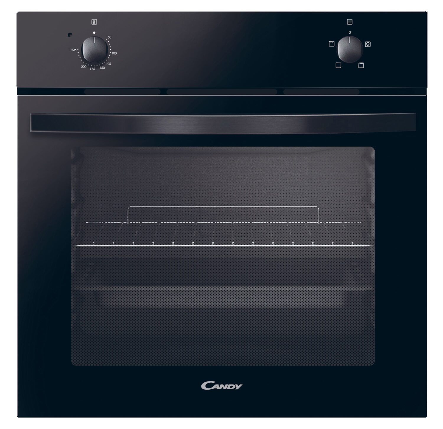 Candy | Oven | FIDC N100 | 70 L | Multifunctional | Manual | Mechanical control | Convection | Height 59.5 cm | Width 59.5 cm | Black