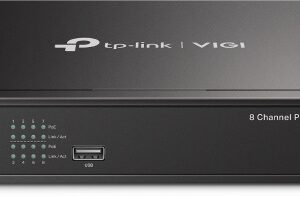 TP-LINK | PoE+ Network Video Recorder | VIGI NVR1008H-8MP | 1 | 8-Channel