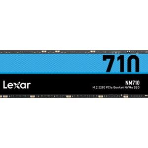 Lexar | M.2 NVMe SSD | NM710 | 2000 GB | SSD form factor M.2 2280 | Solid-state drive interface PCIe Gen4x4 | Read speed 4850 MB/s | Write speed 4500 MB/s