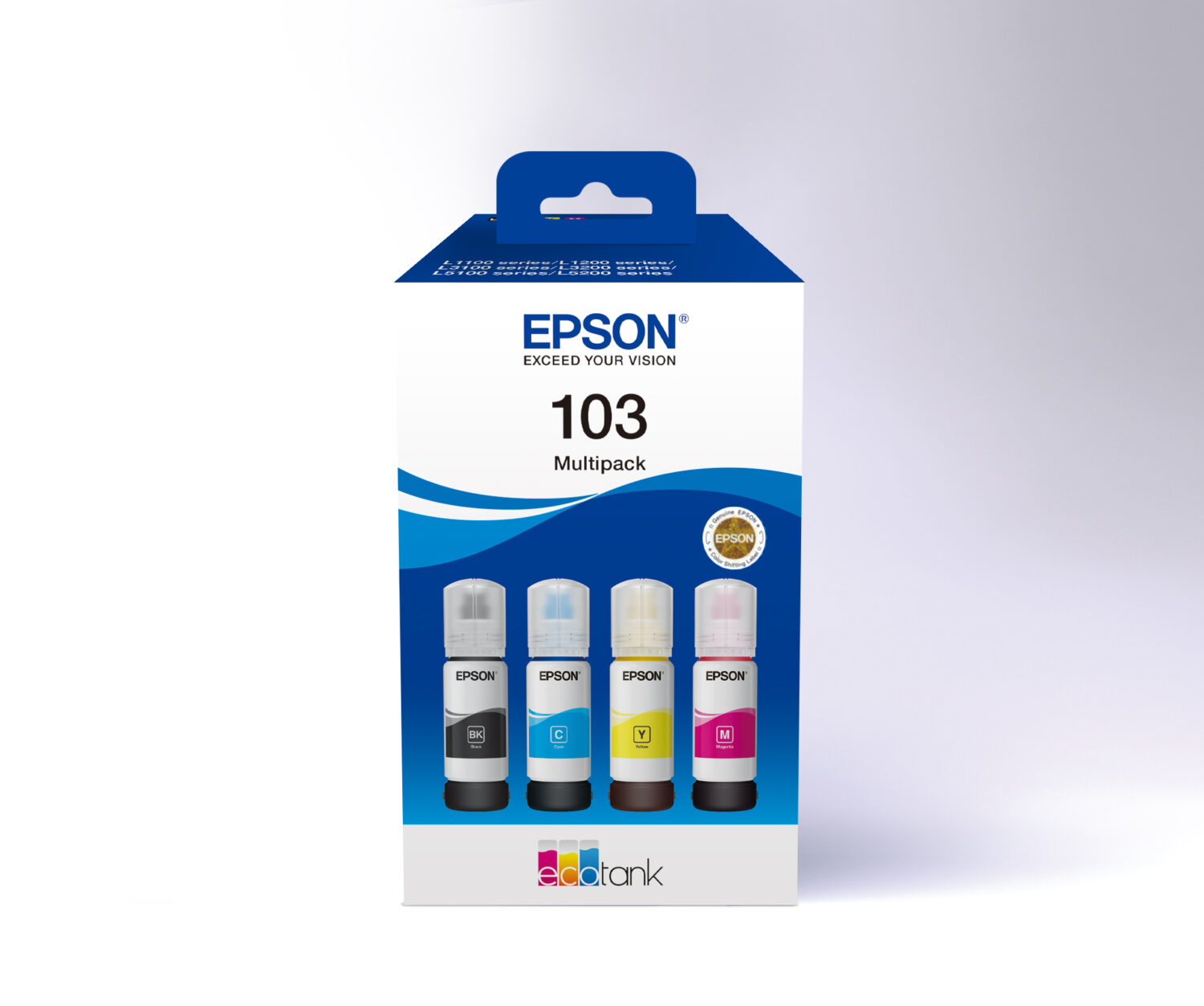 Epson 103 EcoTank | Ink Cartridge | Black, Cyan, Magenta, Yellow