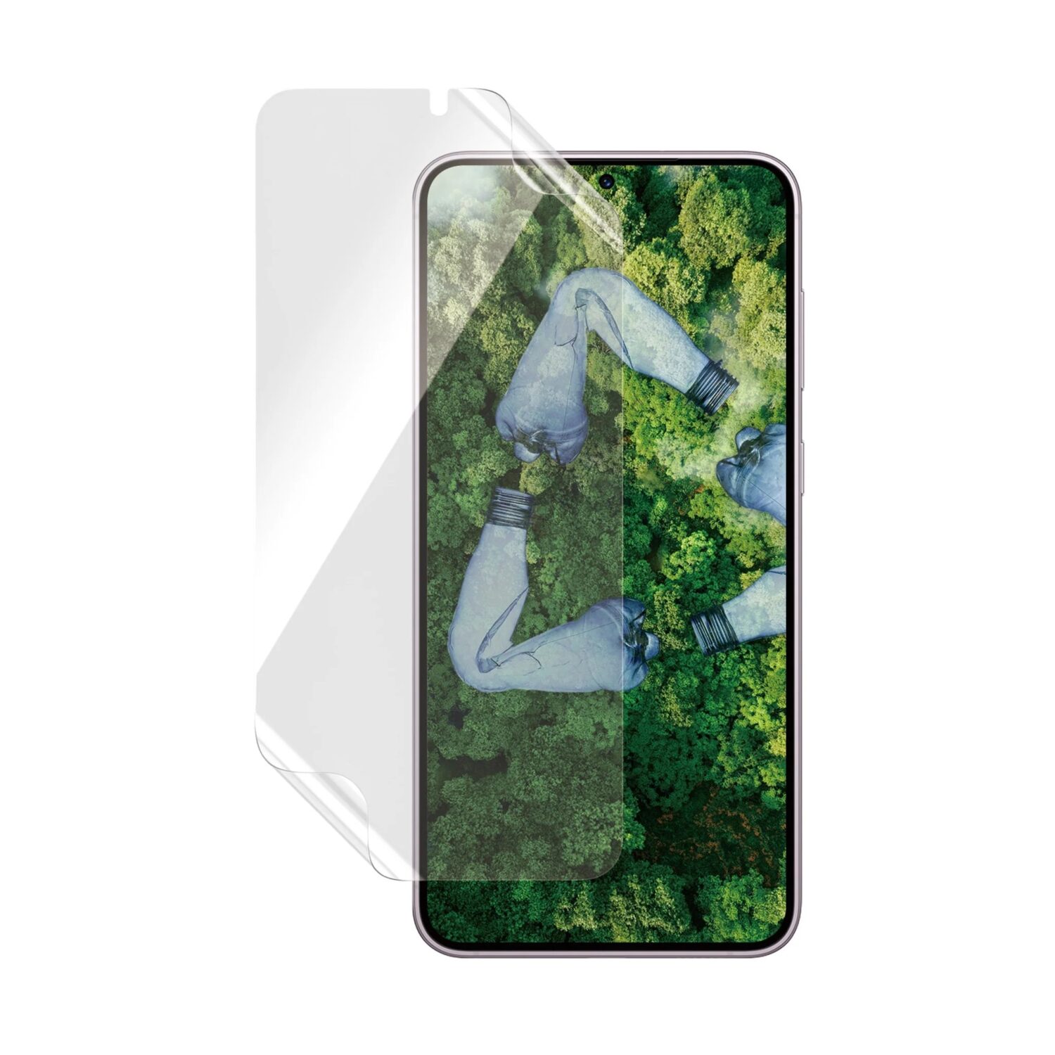 PanzerGlass | Matrix Screen Protector, Ultra-Wide Fit W. Alignerkit | Screen Protector | Samsung | Galaxy S23+ | Transparent