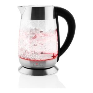 Gallet | Kettle | GALBOU792 | Electric | 2200 W | 1.8 L | Glass | 360° rotational base | Black