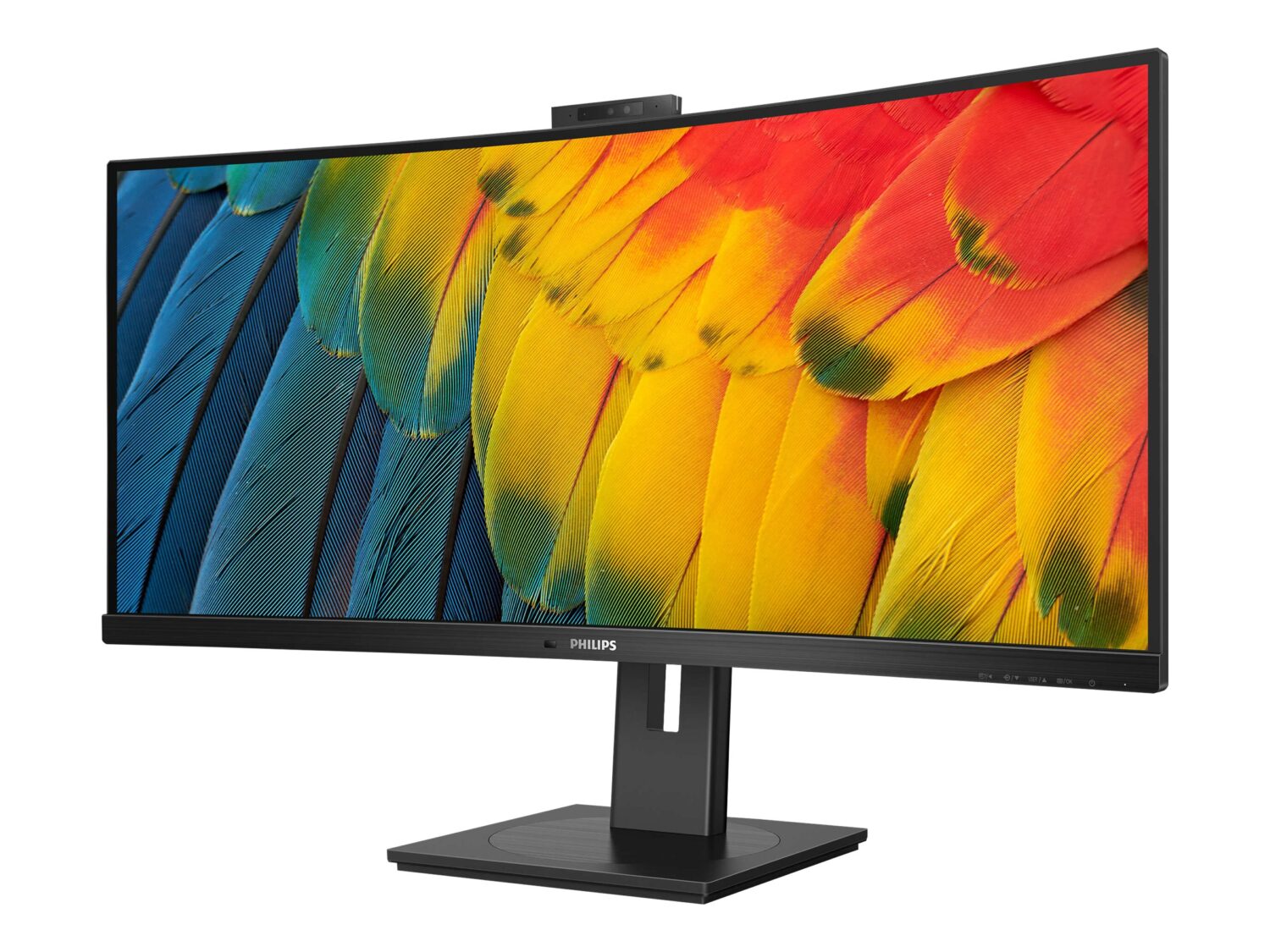 Philips | Curved Monitor | 34B1U5600CH/00 | 34 " | VA | WQHD | 21:9 | 120 Hz | 4 ms | 3440 x 1440 | 350 cd/m² | HDMI ports quantity 1 | Black