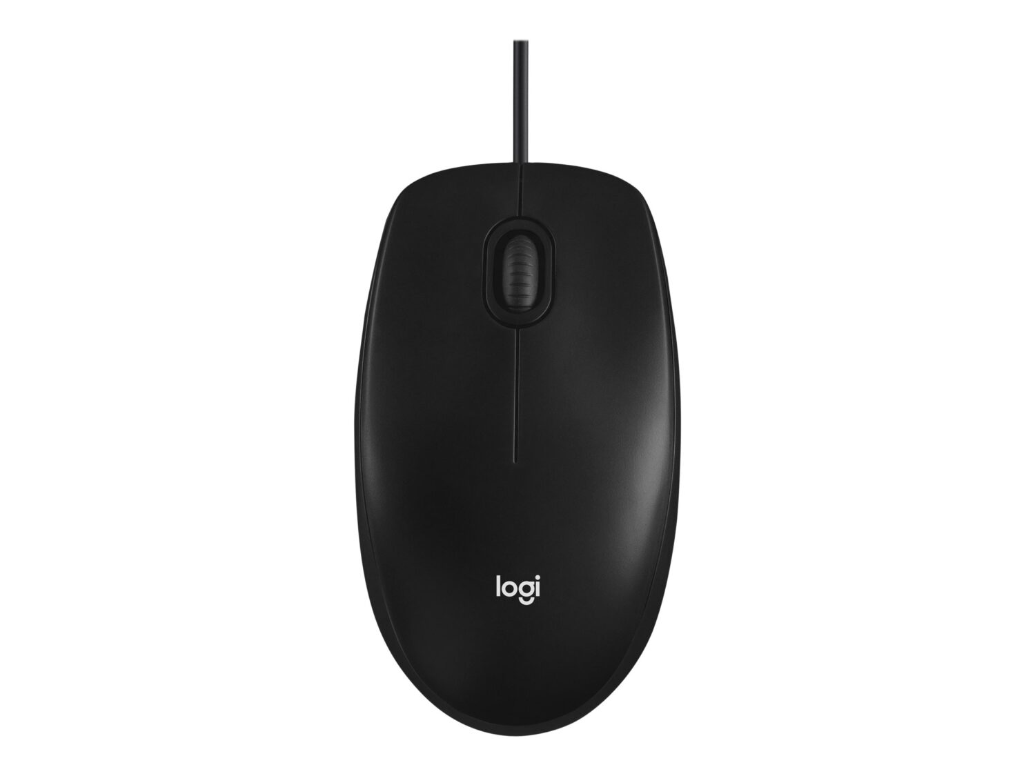 Logitech | Mouse | M100 | Optical | Optical mouse | Wired | Black