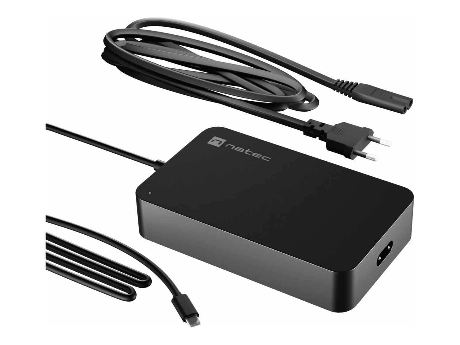 Natec | USB Charger 65W | Grayling | Black