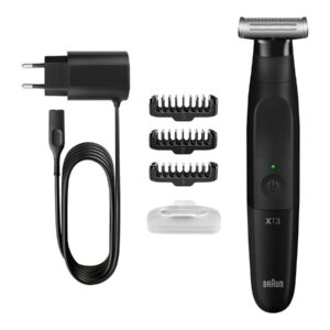Braun | Beard Trimmer and Shaver | XT3100 | Cordless | Number of length steps 3 | Black