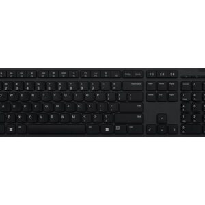 Lenovo | Professional Wireless Rechargeable Keyboard | Keyboard | Wireless | Estonian | Grey | Scissors switch keys