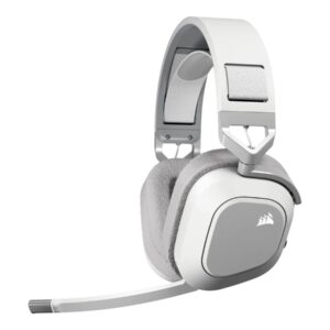 Corsair | Gaming Headset | HS80 MAX | Bluetooth | Built-in microphone | Wireless | White | Bluetooth | Over-Ear | Wireless