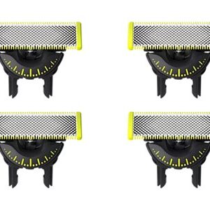 Philips | Replaceable Blade (4 pcs) | OneBlade QP440/50 | Black/Green