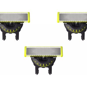 Philips | Replaceable blade (3 pcs) | QP430/50 OneBlade | Black/Green