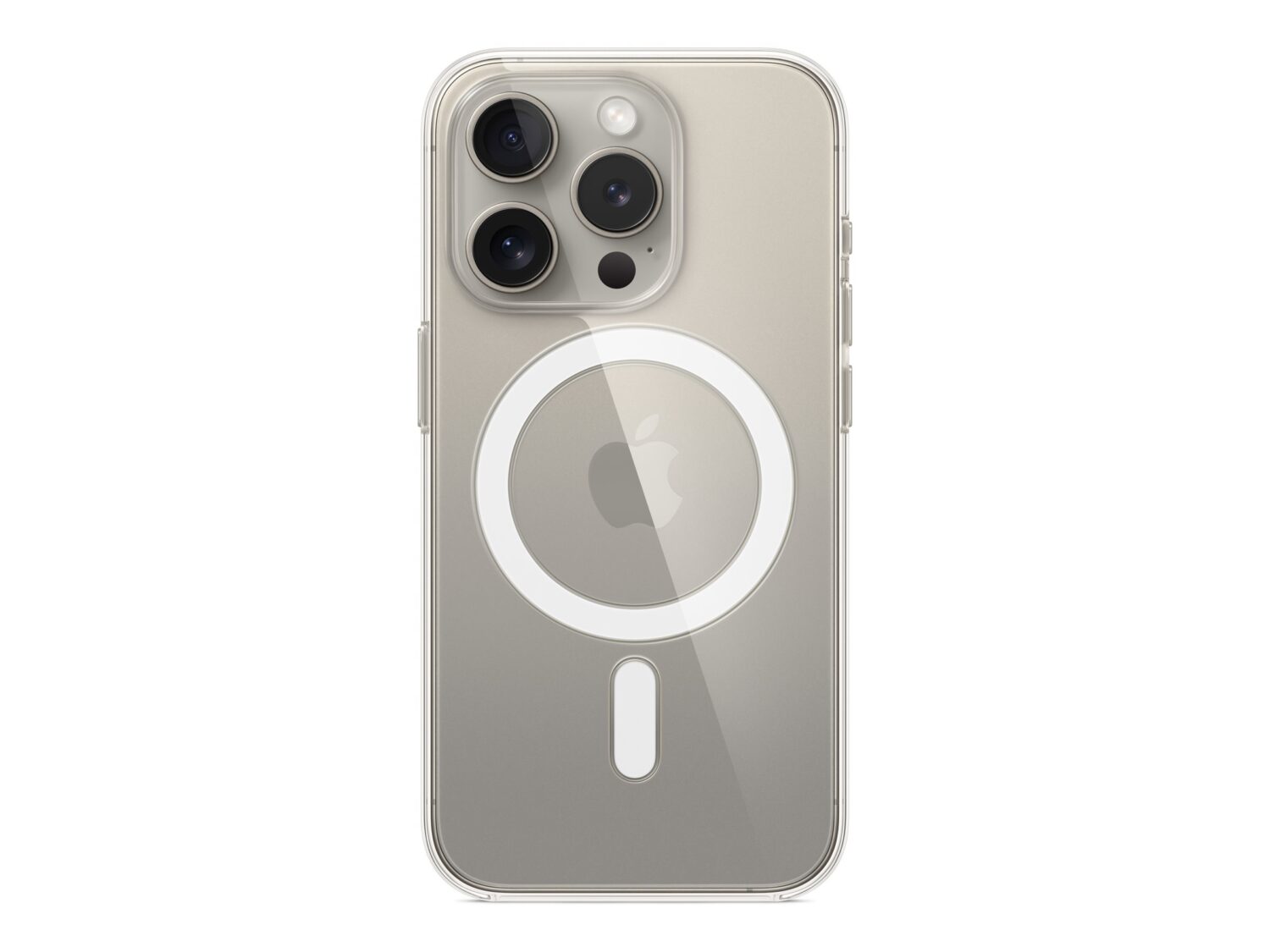 Apple | Clear Case with MagSafe | Case with MagSafe | Apple | iPhone 15 Pro | Polycarbonate | Clear