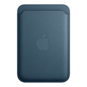 Apple | iPhone FineWoven Wallet with MagSafe | Wallet case | Apple | iPhone 12, iPhone 12 mini, iPhone 12 Pro, iPhone 12 Pro Max, iPhone 13, iPhone 13 mini, iPhone 13 Pro, iPhone 13 Pro Max, iPhone 14, iPhone 14 Plus, iPhone 14 Pro, iPhone 14 Pro Max, iPhone 15 , iPhone 15 Plus, iPhone 15 Pro, iPhone 15 Pro Max | Durable Microtwill | Pacific Blue