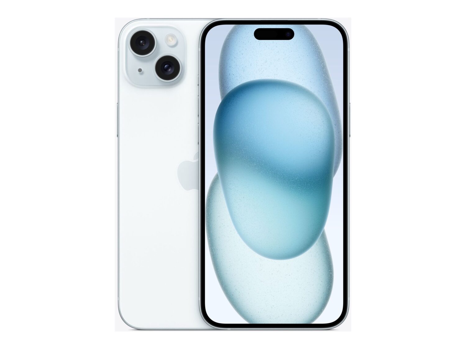 Apple | iPhone 15 Plus | Blue | 6.7 " | Super Retina XDR display | 2796 x 1290 pixels | A16 | Internal RAM 6 GB | 256 GB | Dual SIM | 4G | 5G | Main camera resolution 48+12 MP | Secondary camera resolution 12 MP | iOS