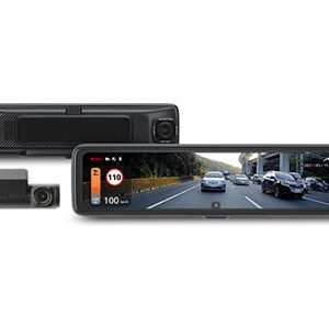 Mio | MiVue R850T, Rear Camera | GPS | Wi-Fi | 1000nits high brightness and anti-reflective panel;  High brightness and penetrating mirror with HDR exposure optimization; Sleek design featuring 11.88” IPS anti-glar; Front cam & Rear cam: Sony's premium STARVIS™ CMOSe touchscreen; Smart Parking Mode; Voice commands | Audio recorder