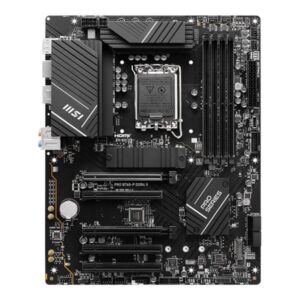 MSI | PRO B760-P DDR4 II | Processor family Intel | Processor socket LGA1700 | DDR4 | Number of SATA connectors 4