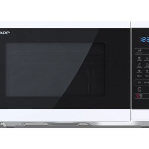 Sharp | Microwave Oven with Grill | YC-MG252AE-W | Free standing | 25 L | 900 W | Grill | White
