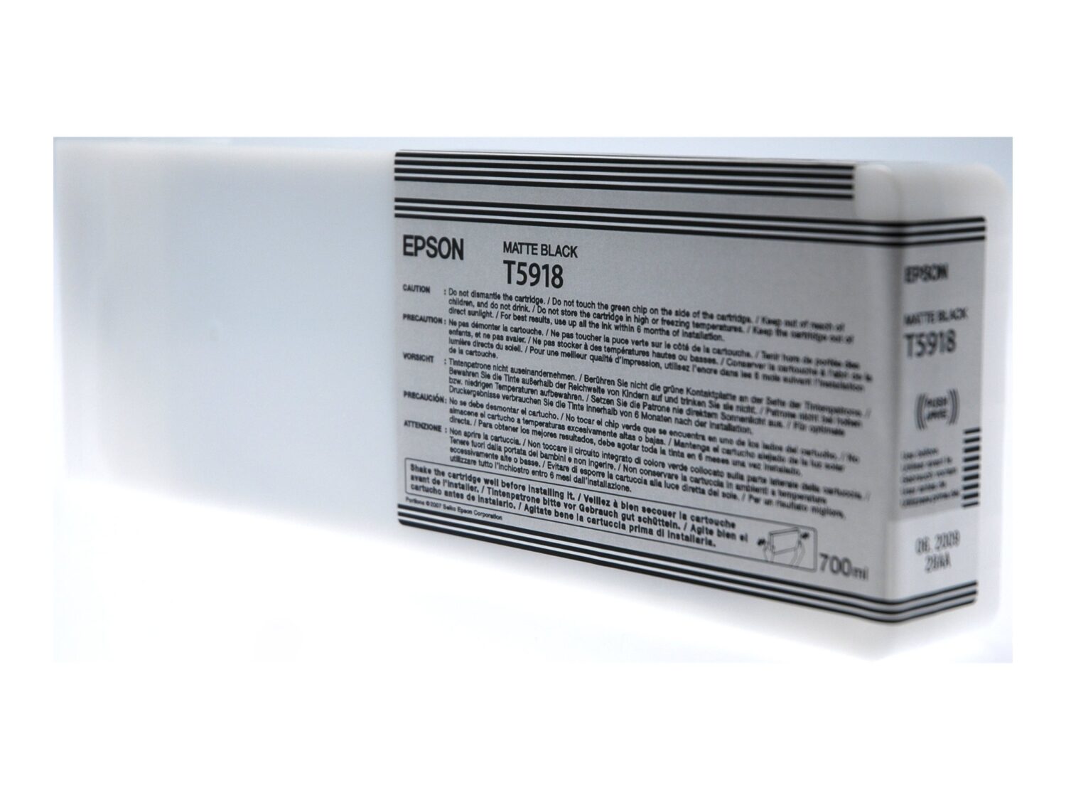 Epson Singlepack Matte Black T59180N, 700ml | Epson Epson | T5918 | Epson T5918 - matte black - original - ink cartridge | Ink cartridge | Matte black