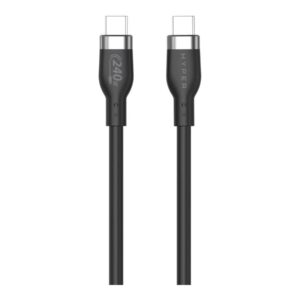 Hyper | 1M Silicone 240W USB-C Charging Cable | USB-C to USB-C