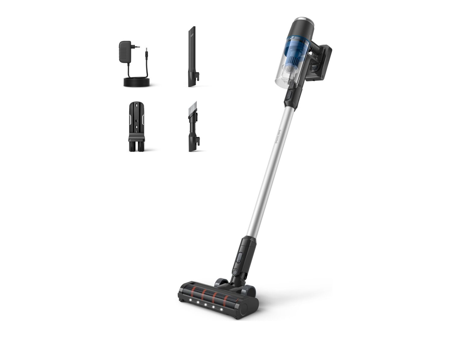Philips | Vacuum cleaner | XC3032/01 | Cordless operating | - W | 25.2 V | Operating time (max) 60 min | Dark Blue | Warranty 24 month(s)