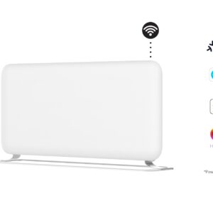Mill Heater | PA1500WIFI3A GEN3 | Panel Heater | 1500 W | Suitable for rooms up to 22 m² | White
