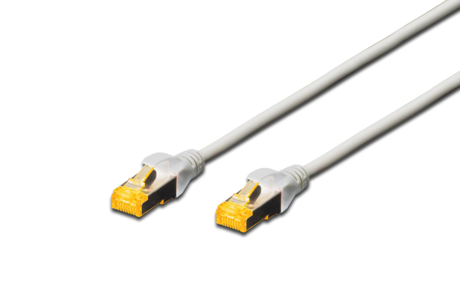 CAT 6A S/FTP | Patch cord | Length 10 m | Grey