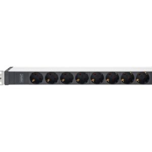 Digitus Socket Strip with Aluminum Profile, IEC C20 plug | DN-95428 | Sockets quantity 8