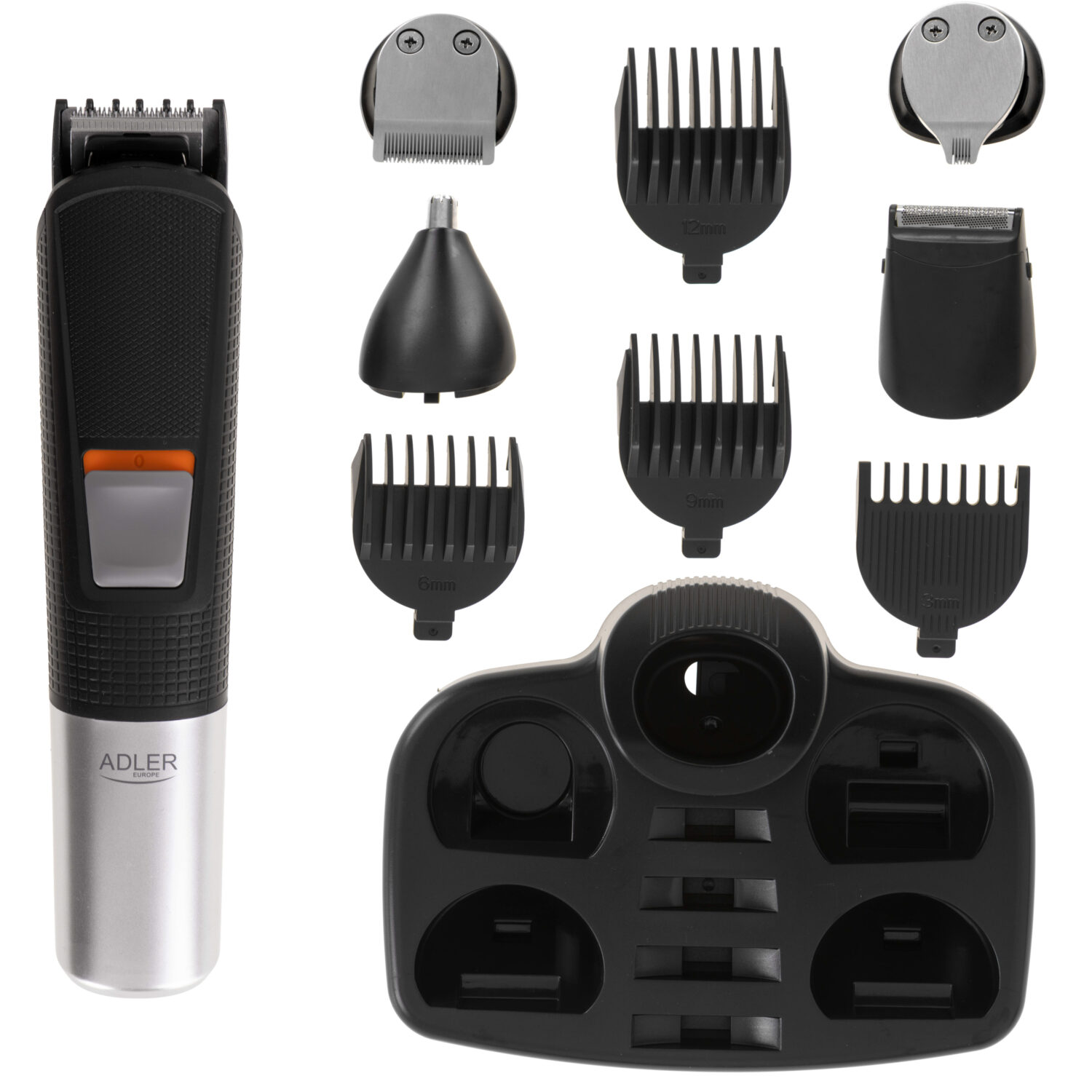 Adler Grooming set 5 in 1 | AD 2943 | Cordless | Number of length steps 4 | Black - Image 3