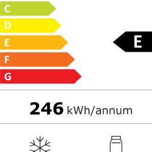 Gorenje Refrigerator | NRK6202EW4 | Energy efficiency class E | Free standing | Combi | Height 200 cm | No Frost system | Fridge net capacity 235 L | Freezer net capacity 96 L | Display | 38 dB | White