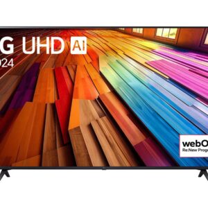 LG AI UT81 4K TV | 55UT81003LA | 55 | Smart TV | webOS24 | UHD | Black