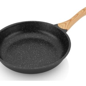ETA | Pan | ETA692990000 TITANIUM II | Universal | Diameter 28 cm | Electric, induction, gas, glass ceramics | Suitable for induction hob | Fixed handle | Black