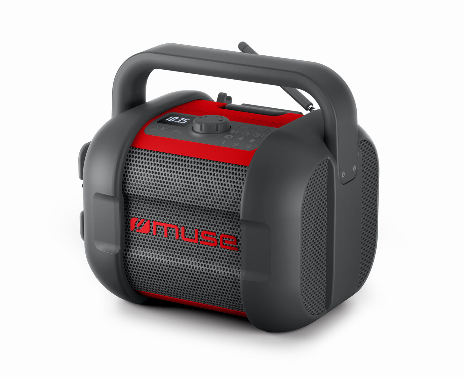 Muse | Jobsite Bluetooth Radio | M-968 BTR | 40 W | Bluetooth | NFC features