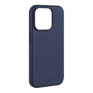 Fixed MagLeather | Back cover | Apple | iPhone 16 Pro Max | Leather | Blue