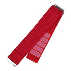 Fixed | Sporty Strap with Quick Release 22mm for Smartwatch | 160-210 mm | Red | Nylon