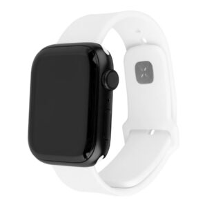 Fixed | Sporty Strap Set for Apple Watch 38/40/41 mm | 160-225 mm | White | Silicone