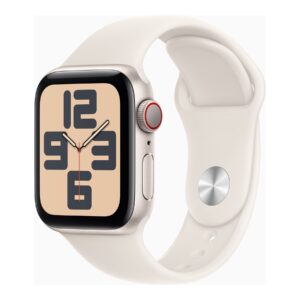 Apple Watch SE | Smart watch | GPS (satellite) | Retina display | 40mm | Starlight