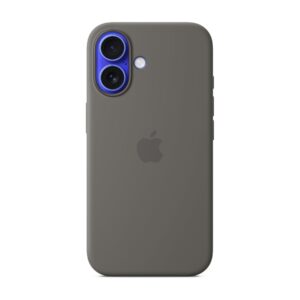 Apple Case with MagSafe | Apple | iPhone 16 | Silicone | Stone Gray