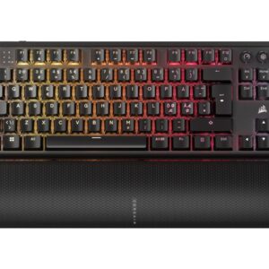 Corsair | Tenkeyless Mechanical Gaming Keyboard | K70 CORE TKL | Gaming Keyboard | Wireless | NOR | Black | MLX RED Switch | Wireless connection