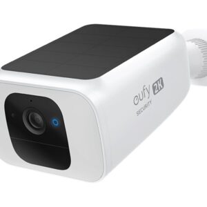 Anker Eufy | Security Camera | Spotlight Cam Solar | IP67 | 8GB Local Storage | Black and White
