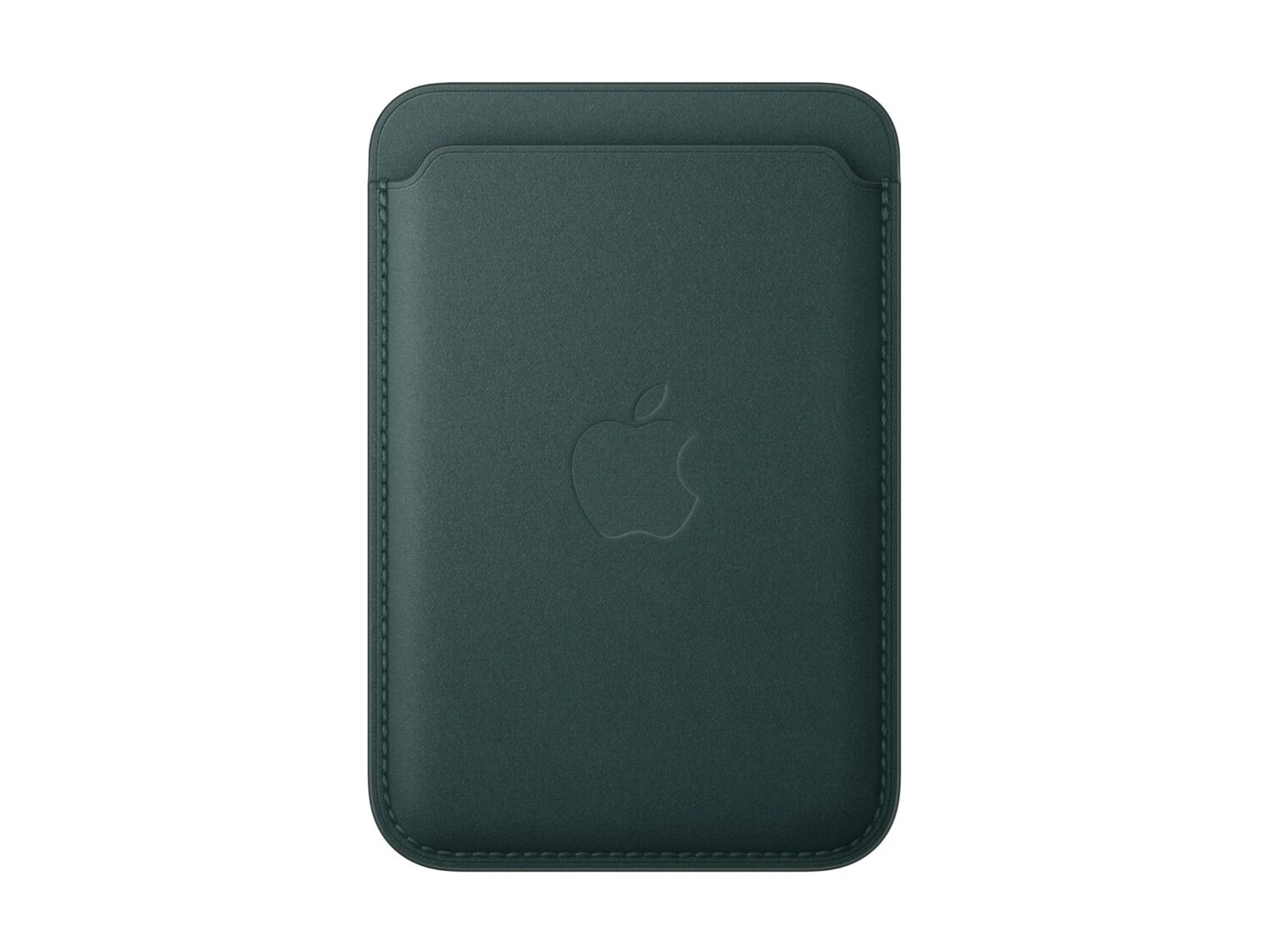 Apple iPhone FineWoven Wallet with MagSafe | Wallet with MagSafe | Microtwill | Dark Green