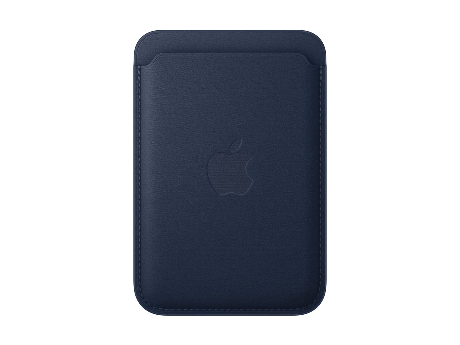 Apple iPhone FineWoven Wallet with MagSafe | Wallet with MagSafe | Microtwill | Deep Blue