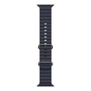 Apple | 49mm Navy Ocean Band - Natural Titanium Finish