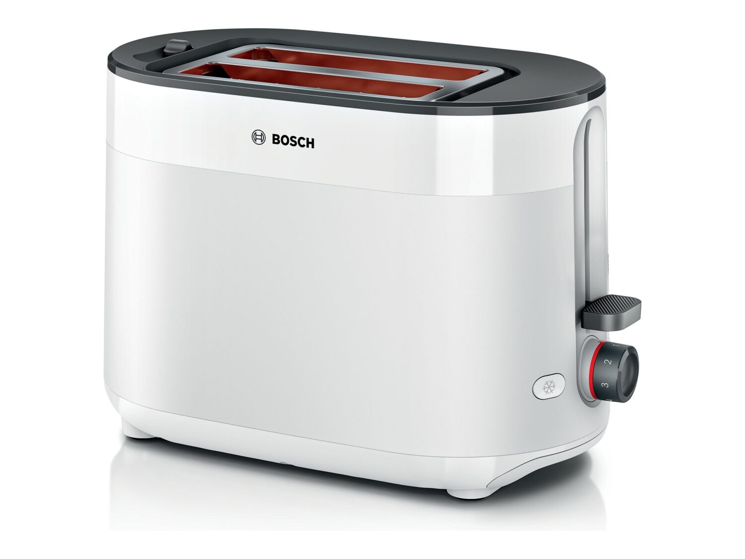 Bosch Compact Toaster | TAT2M121 MyMoment | Power 950 W | Number of slots 2 | Housing material Plastic | White