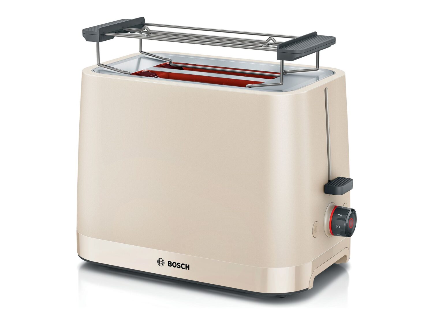 Bosch Compact Toaster | TAT3M127 MyMoment | Number of slots 2 | Housing material Plastic | Beige