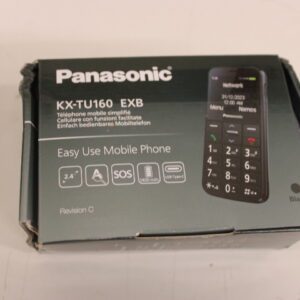 Panasonic | KX-TU160 | Easy Use Mobile Phone | Black | 69.2 g | DAMAGED PACKAGING