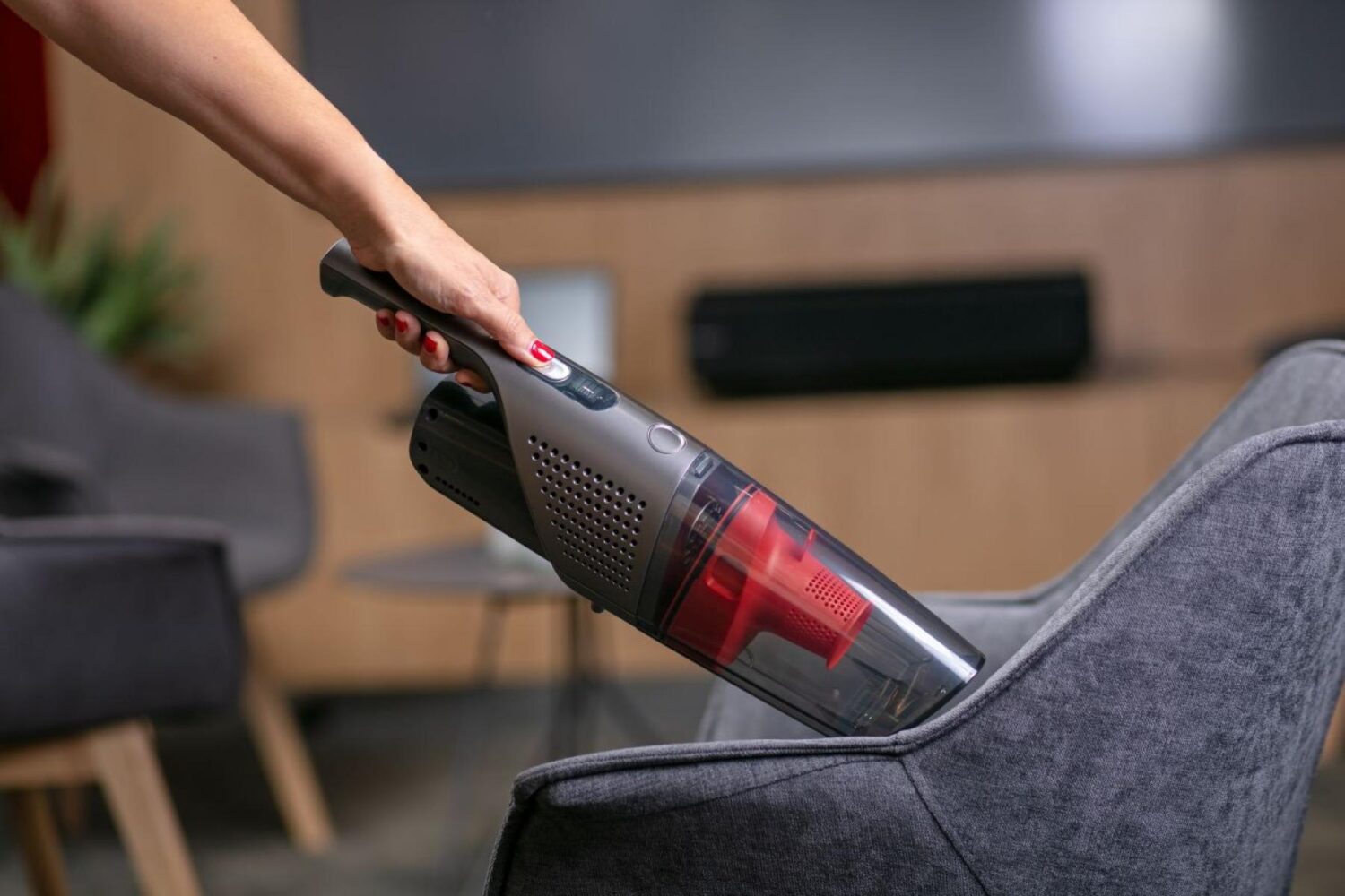 Gorenje | Vacuum Cleaner | SVC252GFA | Cordless operating | Handstick | 140 W | 25.2 V | Operating time (max) 70 min | Anthracite