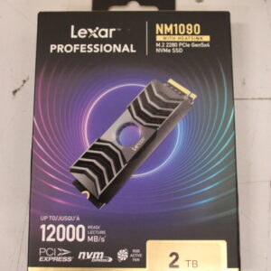 SALE OUT. | Lexar | SSD | Lexar NM1090 | 2000 GB | SSD form factor M.2 2280 | Solid-state drive interface PCIe Gen5x4 | DAMAGED PACKAGING | Read speed 12000 MB/s | Write speed 11000 MB/s