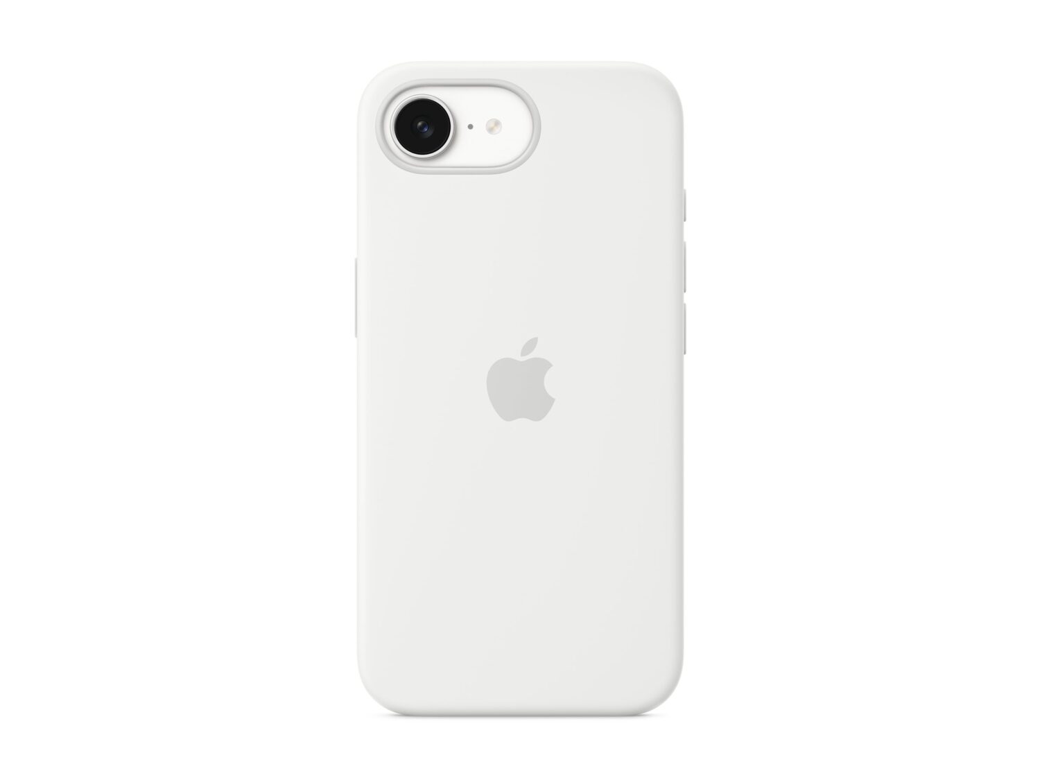 Apple iPhone 16e Silicone Case – White | Apple