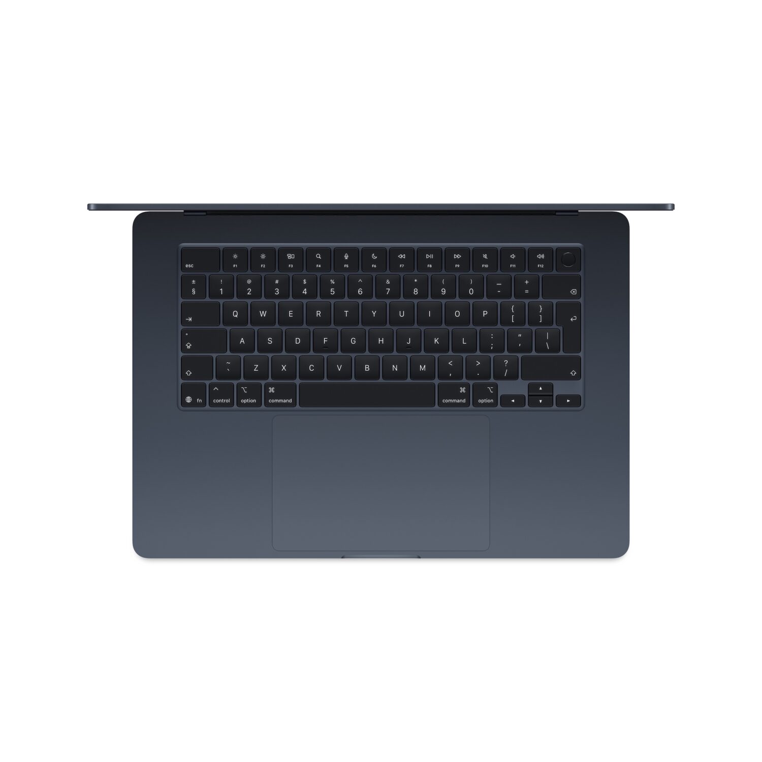 Apple MacBook | Air | Midnight | 15 " | 2880 x 1864 pixels | Apple M4 | 16 GB | Solid-state drive capacity 512 GB | Apple M4 chip 10-core CPU/10-core GPU | macOS | 802.11ax | Bluetooth version 5.0 | Keyboard language English | Keyboard backlit | Warranty 12 month(s) - Image 2