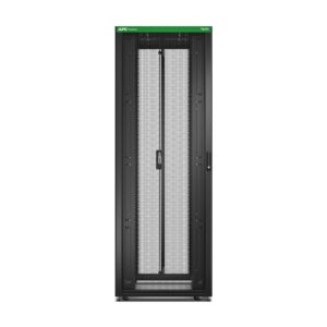 APC Easy Rack 800mm/48U/1000mm , with Roof, castors, feet and 4 Brackets, No Side panels, black | Schneider Electric