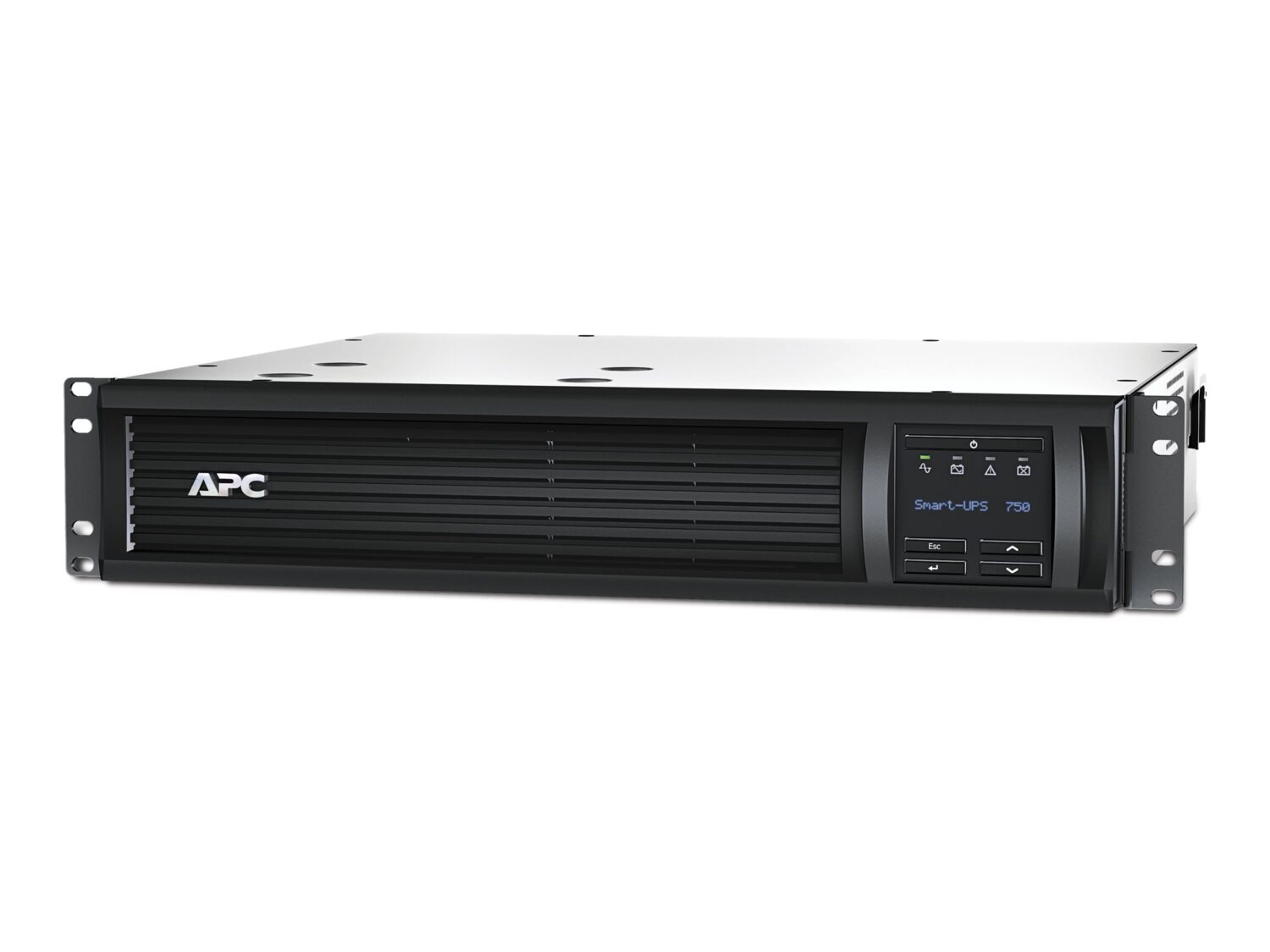 APC Smart-UPS, Line Interactive, 750VA, Rackmount 2U, 230V, 4x IEC C13 outlets, SmartSlot, AVR, LCD | Schneider Electric
